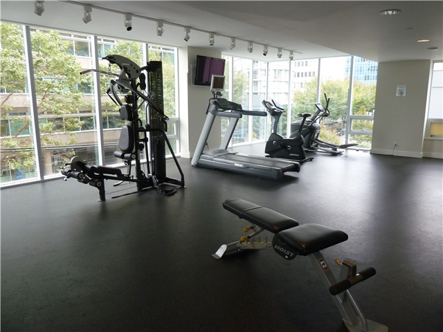 Flat Iron 1277 Melville Street Vancouver Gym