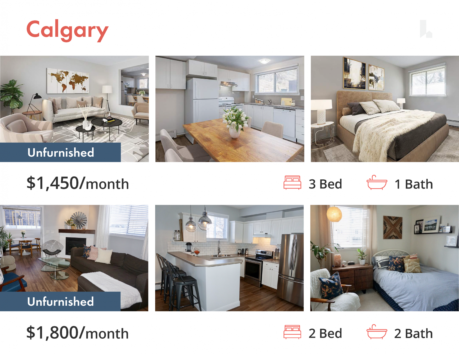 Calgary Apartment Rentals For $1800 Or Less