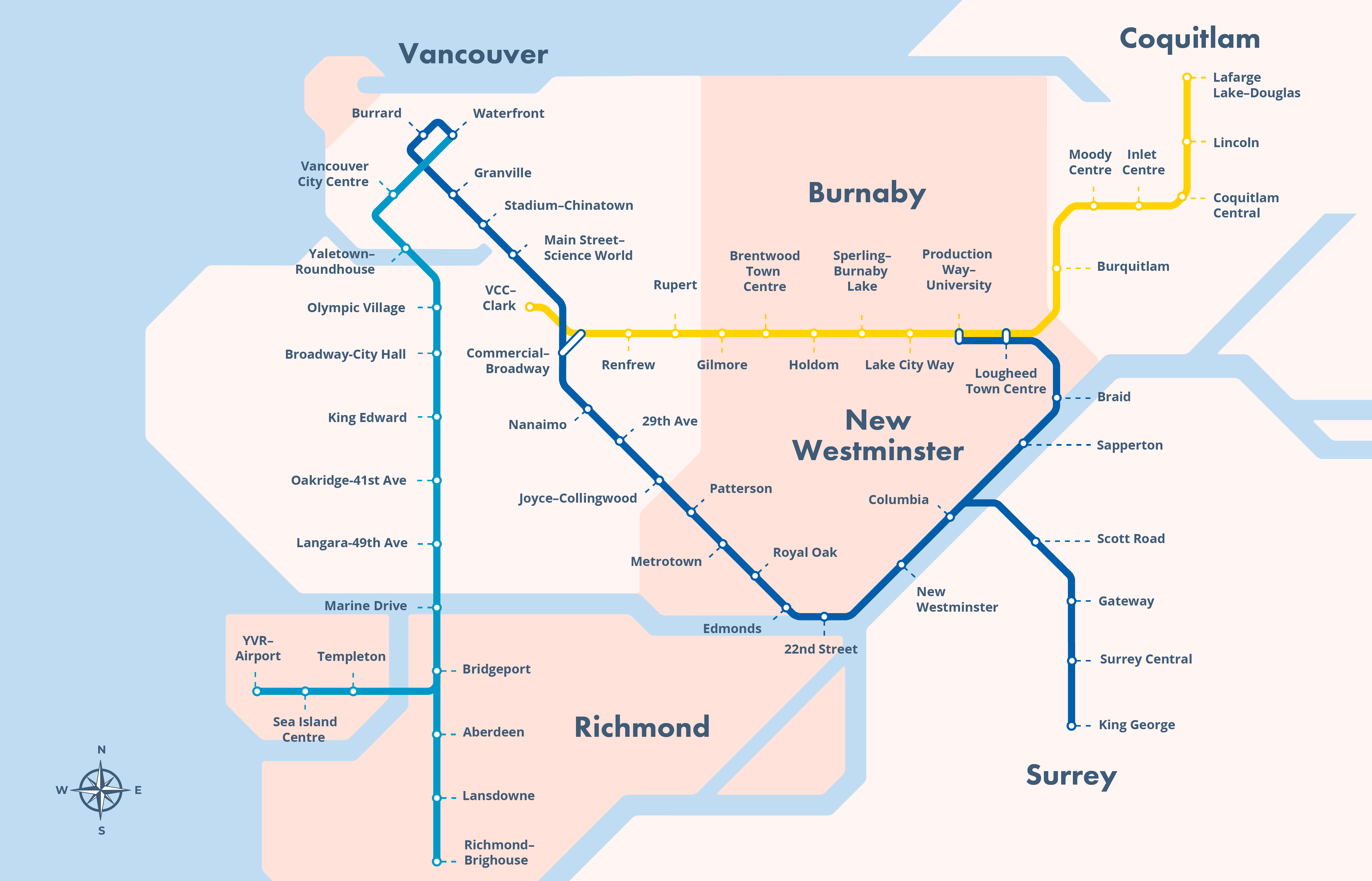 [Updated February 2022] Average Rent Near Transit in Greater Vancouver