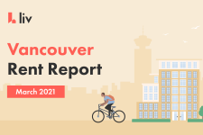 Vancouver rent report for March 2021.