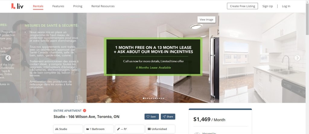 rental incentive apartments in toronto.