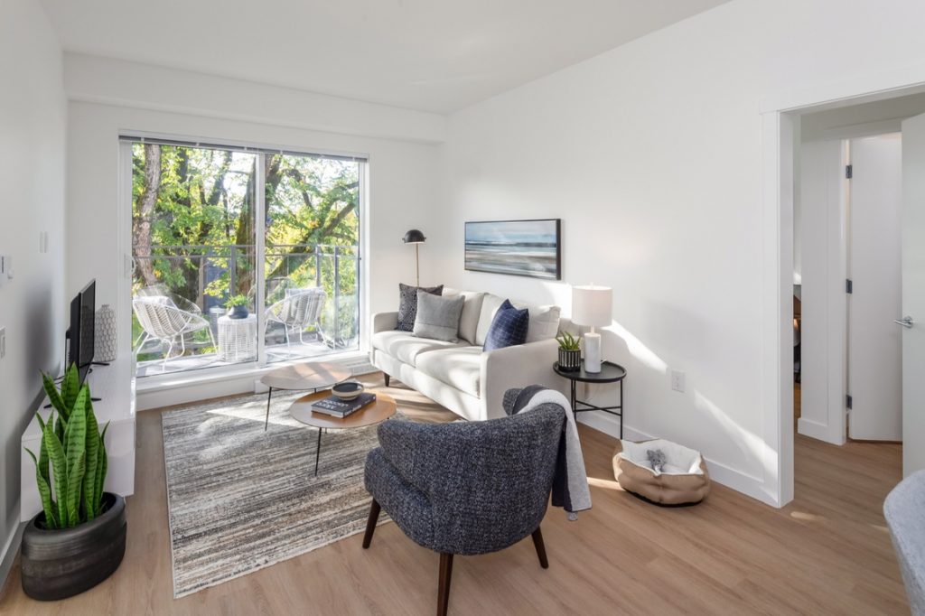 A student-friendly one-bedroom apartment for rent in Vancouver's Kitsilano.