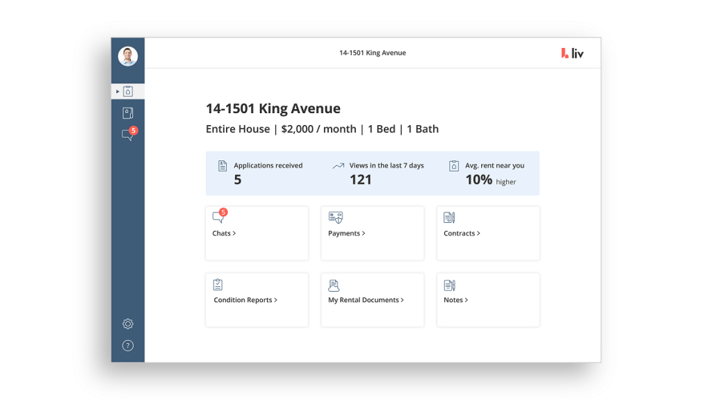 store all your rental documents on liv.rent 