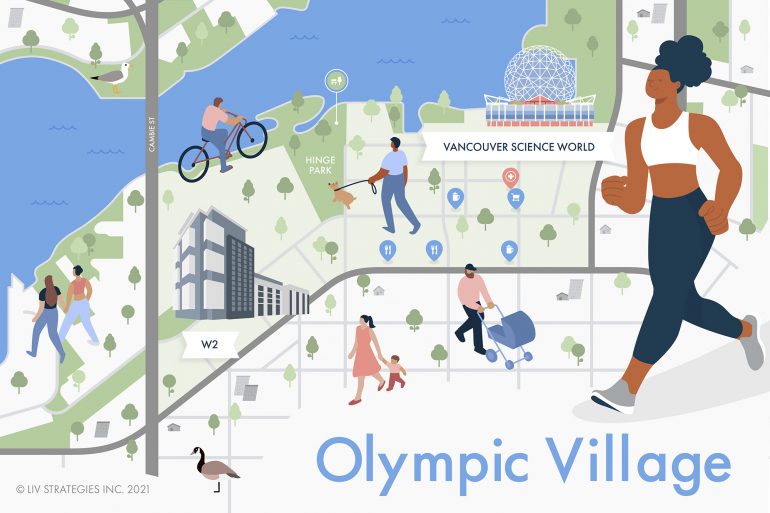 Olympic Village Vancouver Map Neighbourhood Guide: Olympic Village Ft. W2 Living | Liv.rent Blog