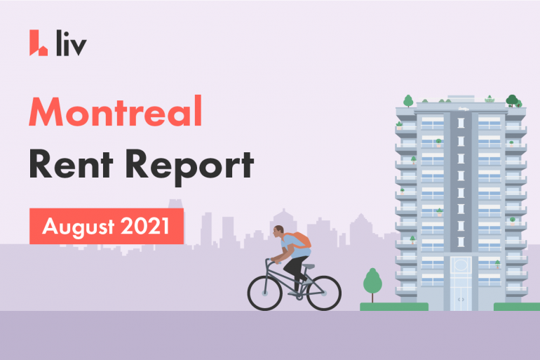Montreal rent report for August 2021
