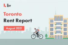 Toronto August rent report 2021