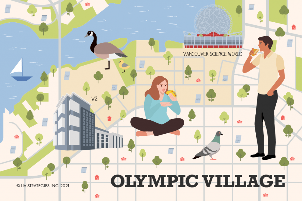 Vancouver's Olympic Village Neighbourhood.