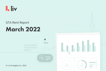 March 2022 rent report for the greater toronto area via liv rent