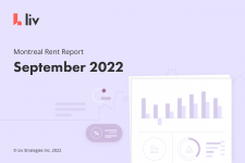 liv.rent's September 2022 rent report for Montreal - statistics, trends, data & more