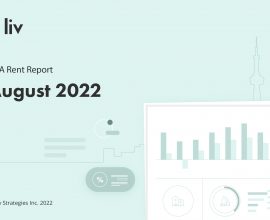 liv.rent's August 2022 rent report for the Greater Toronto Area - statistics, data and more