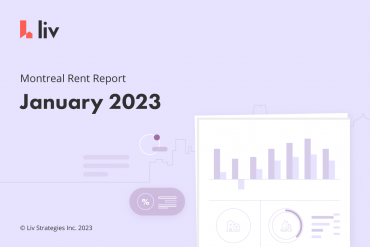 liv.rent's January 2023 rent report for Montreal - statistics, trends, data & more