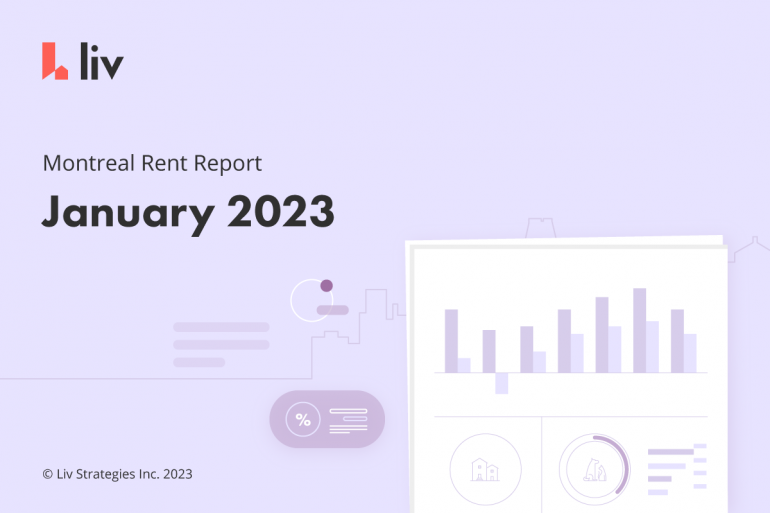 liv.rent's January 2023 rent report for Montreal - statistics, trends, data & more
