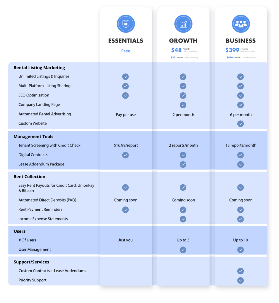 new pricing plans for liv rent july 2023