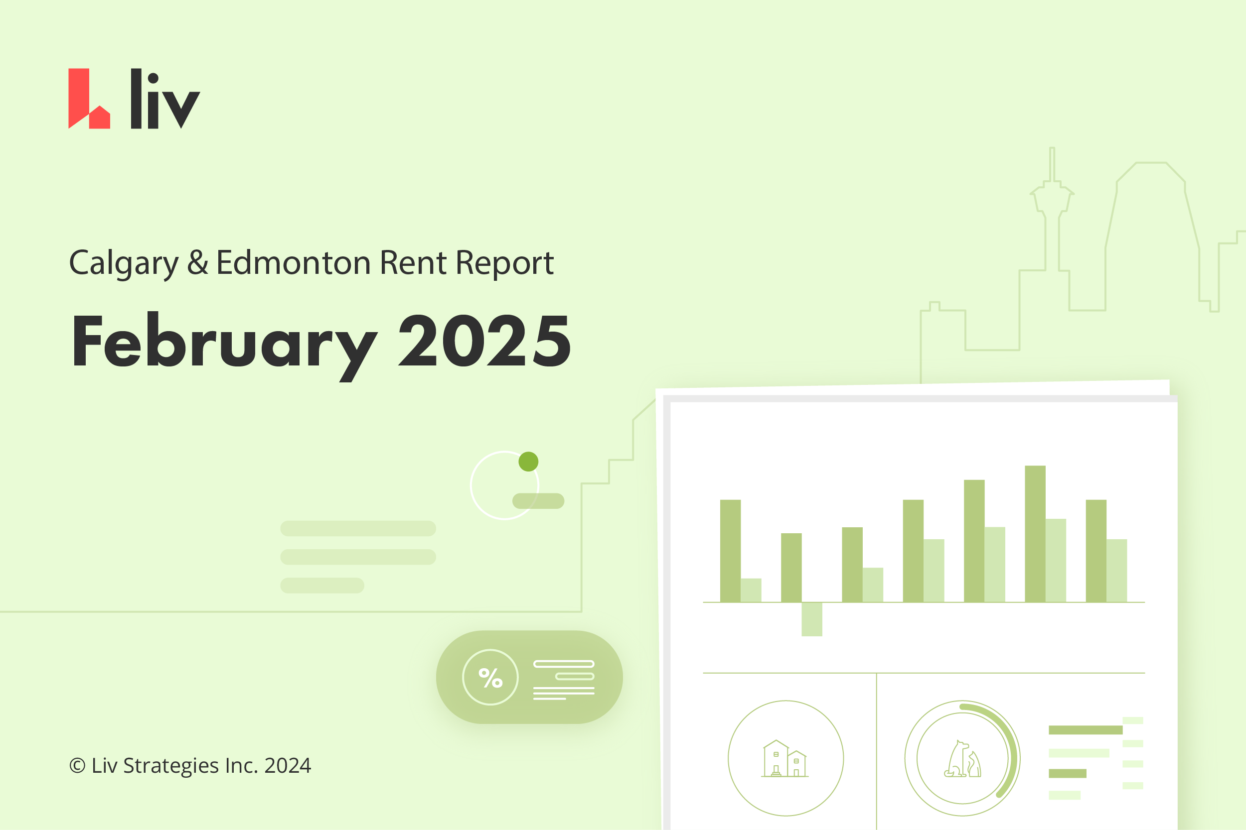February 2025 Calgary & Edmonton Rent Report | liv.rent blog