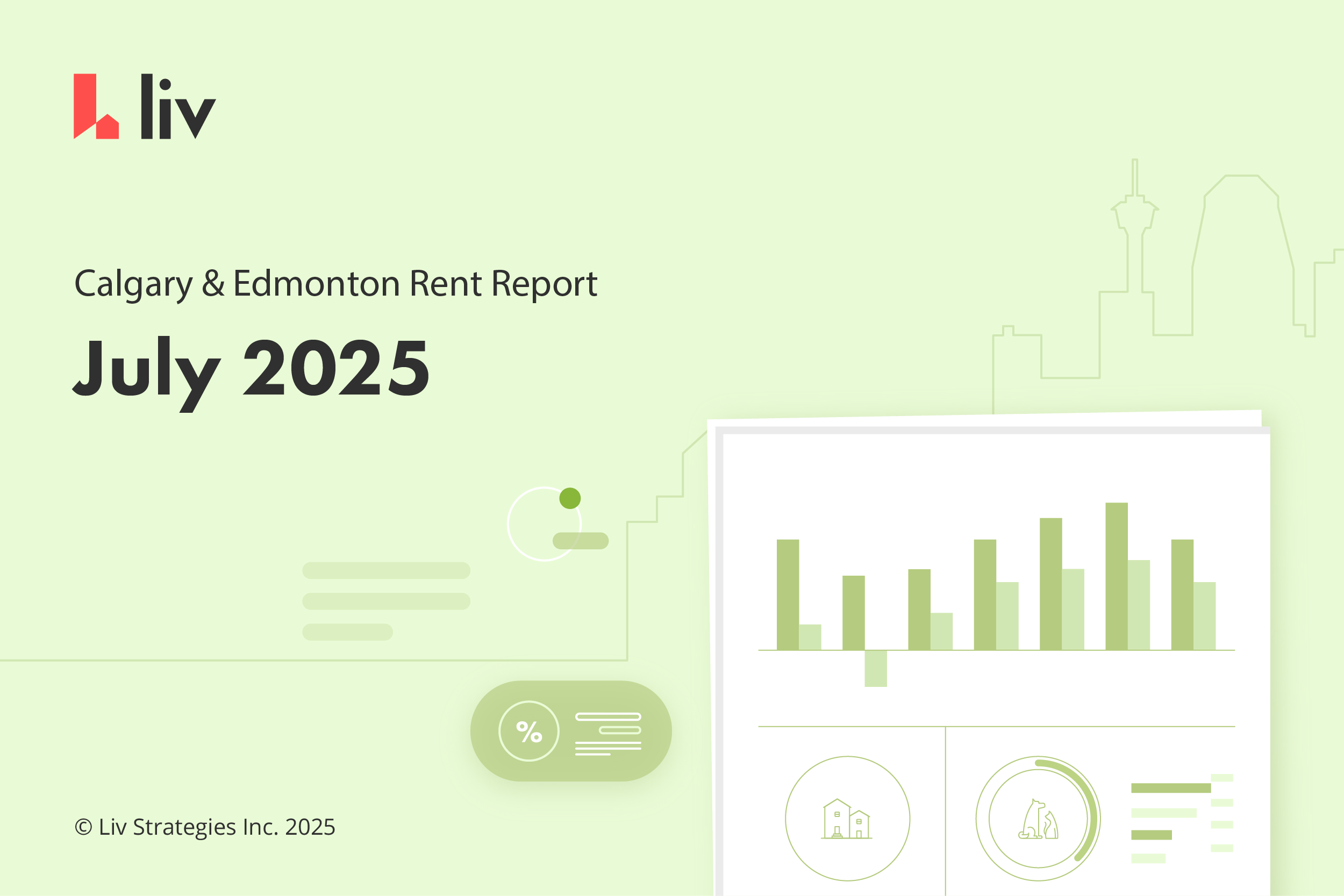 July 2025 Calgary & Edmonton Rent Report | liv.rent blog