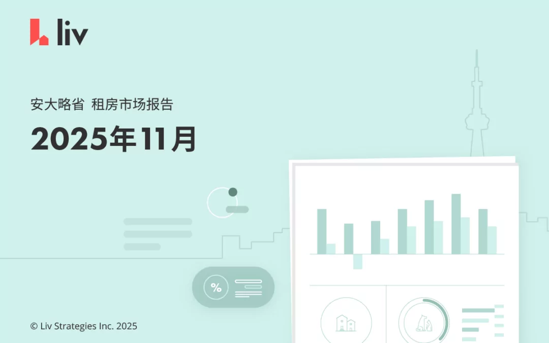 2025年11月大多伦多房租榜‼️1房跌，2房涨疯