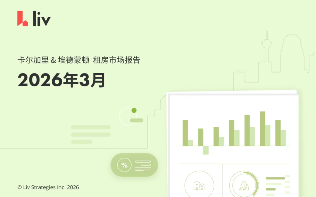 2026年3月卡尔加里、埃德蒙顿房租榜‼️继续跌