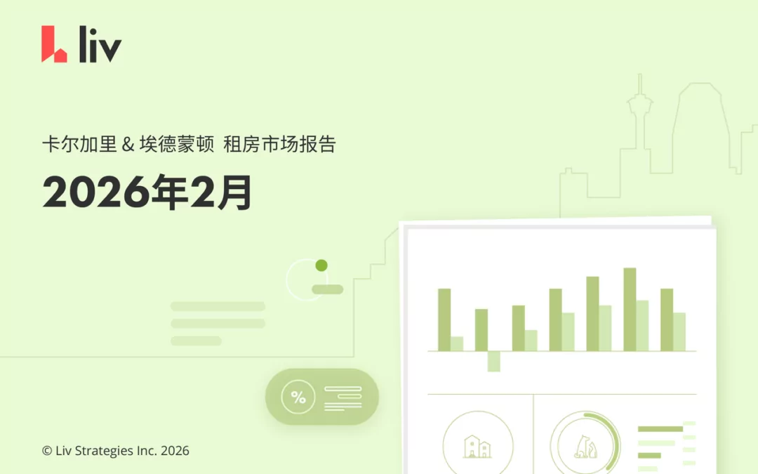 2026年2月卡尔加里、埃德蒙顿房租榜‼️继续跌
