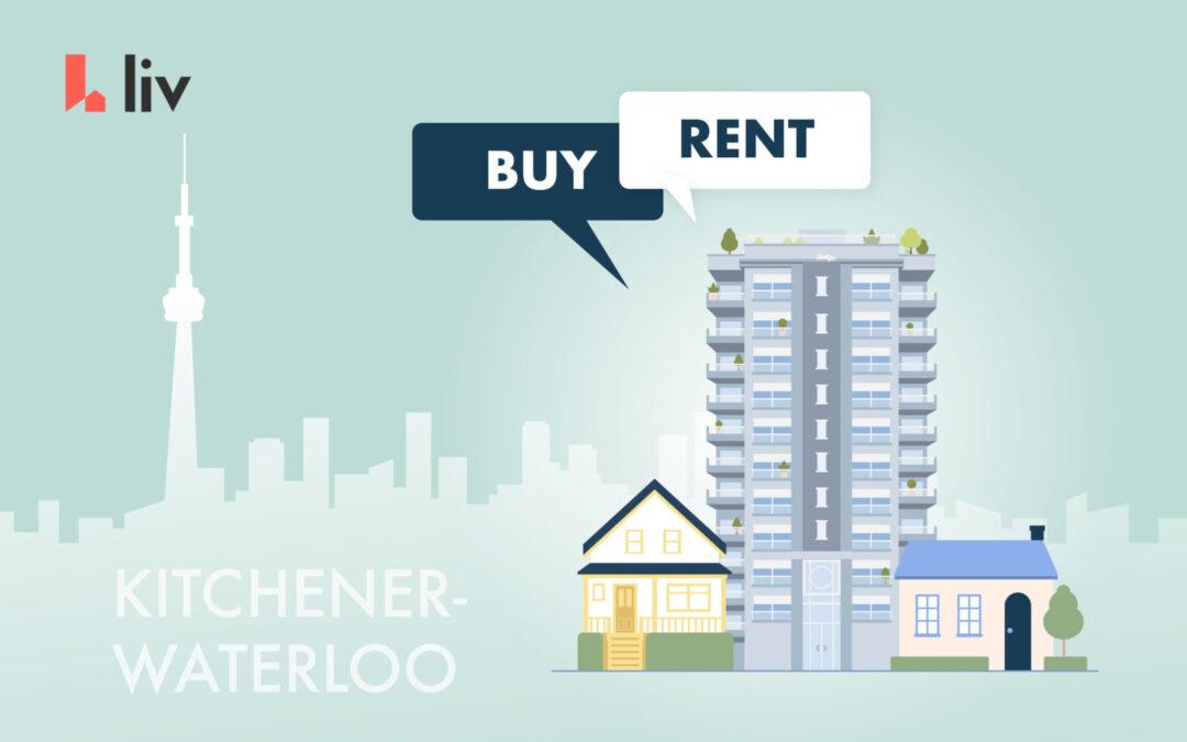 Buy vs. rent in Kitchener-Waterloo, Ontario: what renters need to know right now