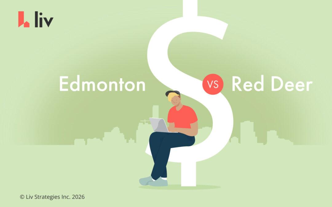 Edmonton vs Red Deer: what your rent actually buys in 2026