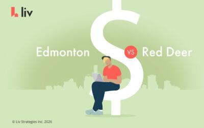 Edmonton vs Red Deer: what your rent actually buys in 2026