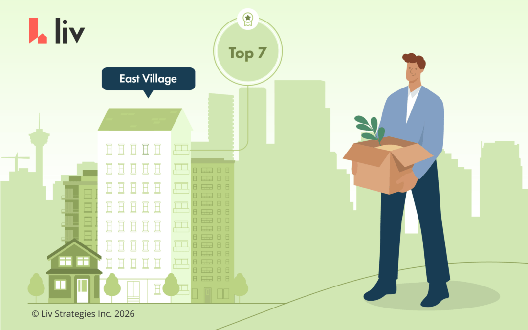 Top 7 rental buildings for young professionals in Calgary’s East Village (2026)