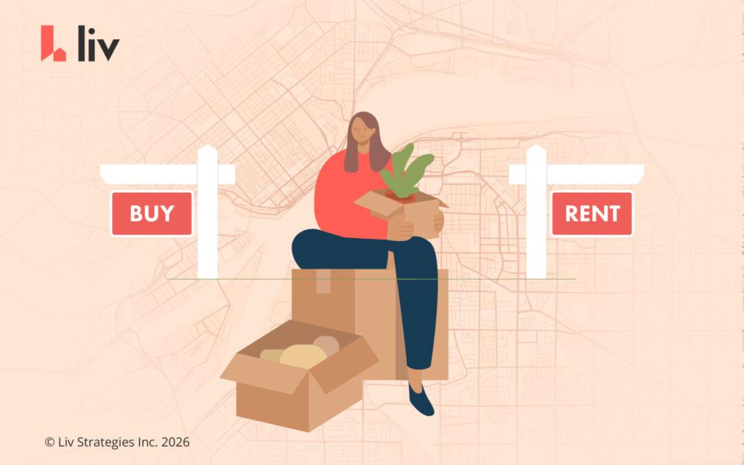 Buy vs rent: Surrey